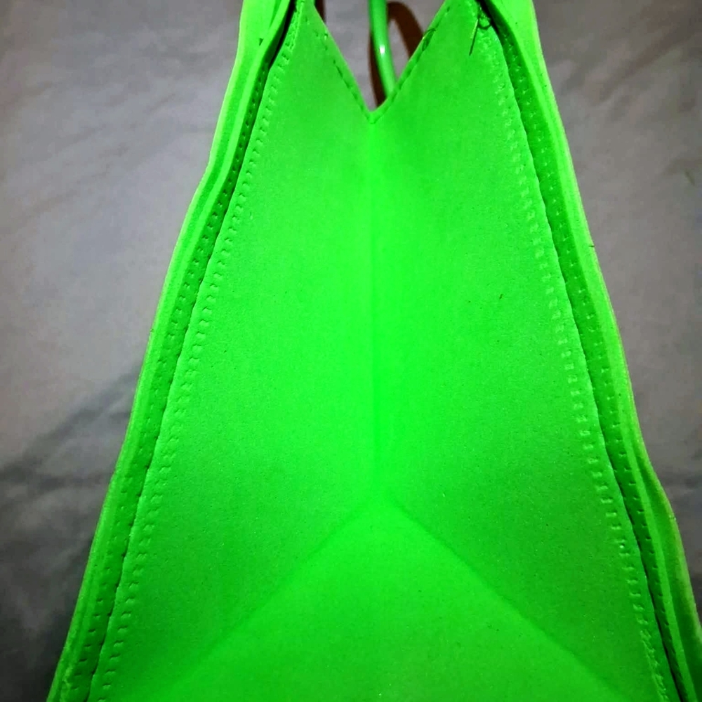 Vibrant Green Tote Bag - Picture 2 of 4